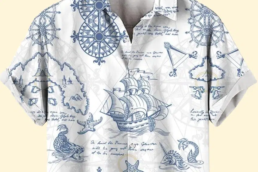 Nautical chic shirts