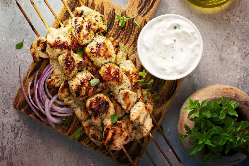 Souvlaki me Psari (Cyprus)